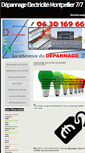 Mobile Screenshot of depannage-electricite.net